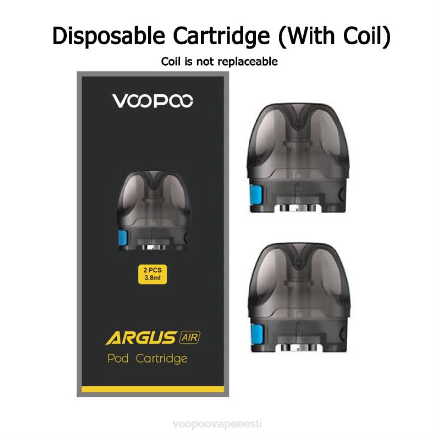 VOOPOO ARGUS AIR taskukassett (2tk) pod 0,8 oomi mähisega VOOPOO vape pod eesti 08L8535