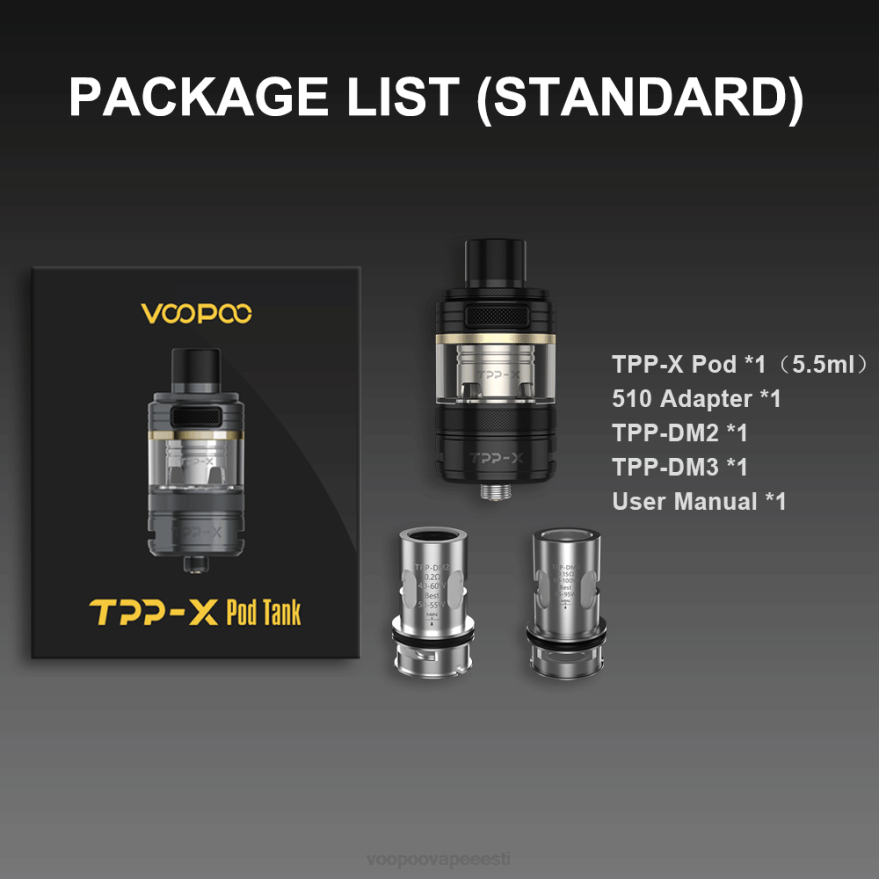 VOOPOO TPP X kaunapaak vikerkaar VOOPOO vape price 08L8514