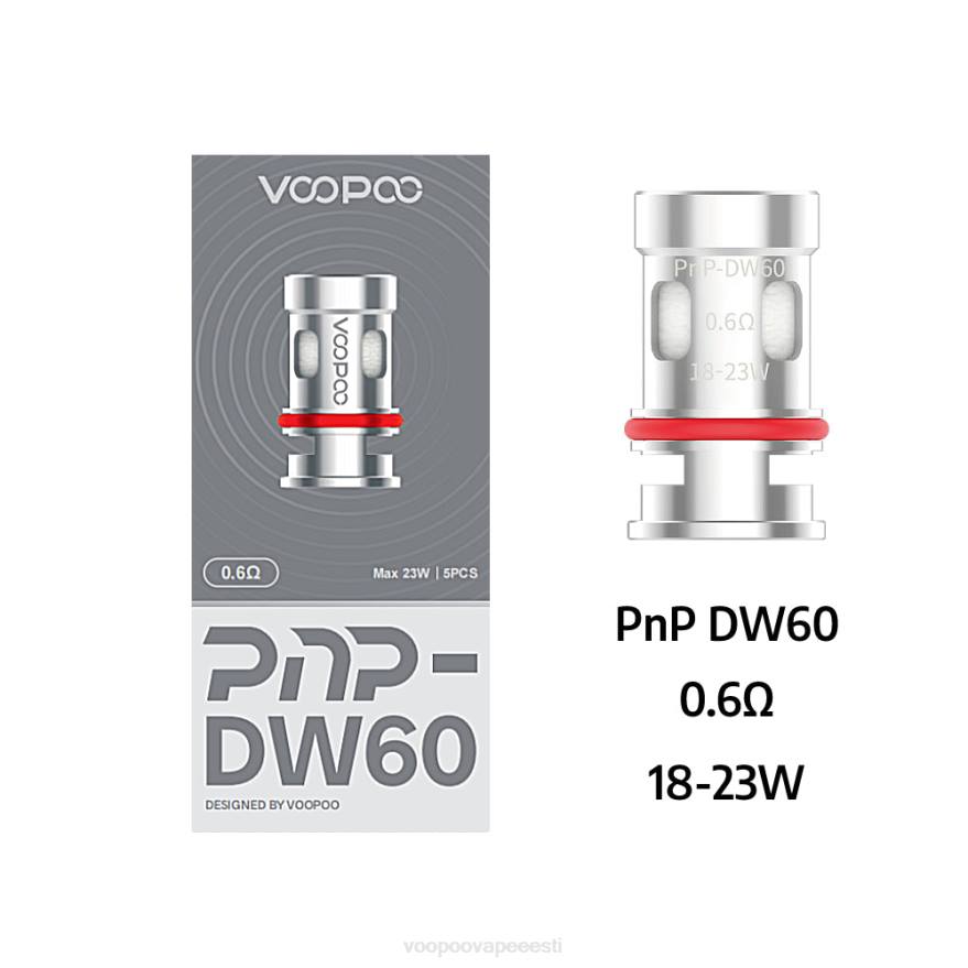 VOOPOO PNP rullid (5tk) pnp-dw60 VOOPOO vape price 08L8604