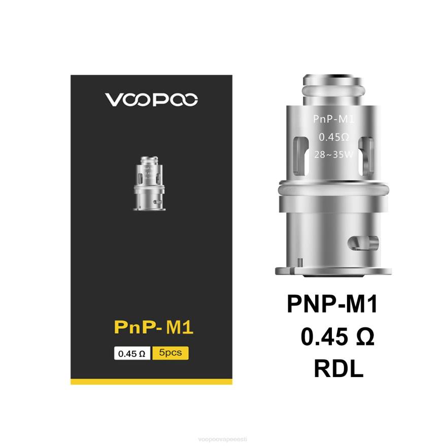 VOOPOO PNP rullid (5tk) pnp-m1 VOOPOO vape mod 08L8588