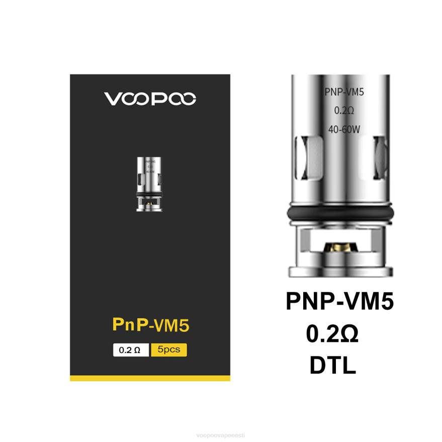 VOOPOO PNP rullid (5tk) pnp-vm5 VOOPOO vape store 08L8599