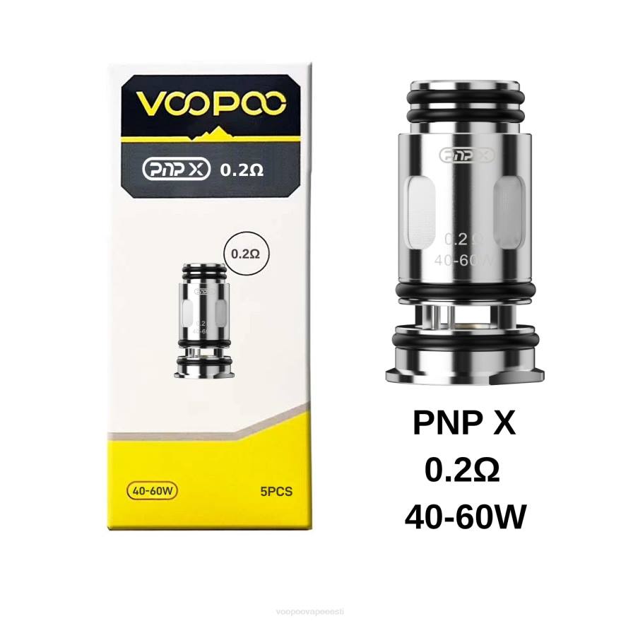 VOOPOO PNP rullid (5tk) pnp x 0,2 oomi VOOPOO vape coil eesti 08L8606