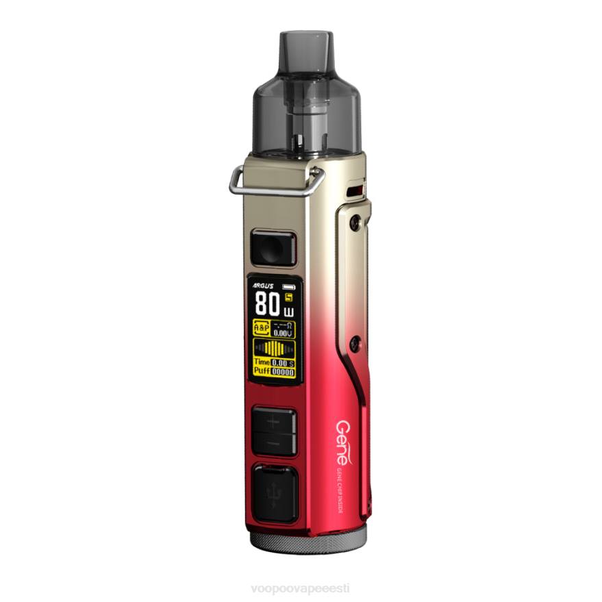 VOOPOO ARGUS PRO pod mod komplekt punane kuld VOOPOO vape tallinn 08L832