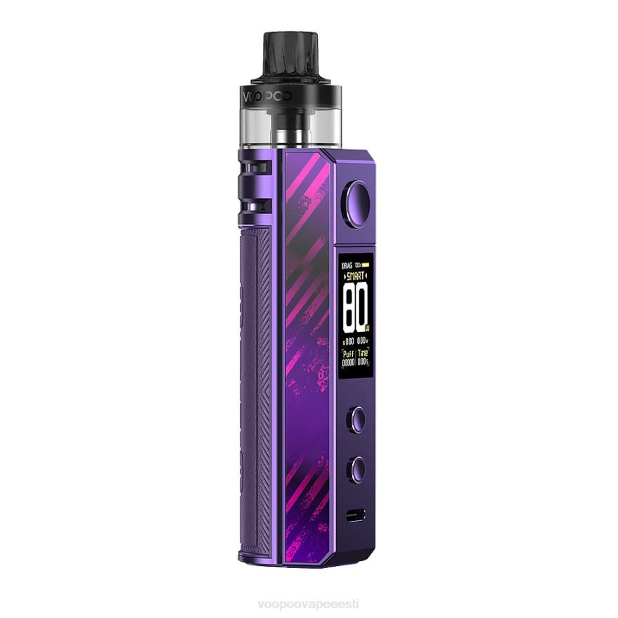 VOOPOO DRAG H80S kauna komplekt galaktika lilla VOOPOO vape price 08L8244