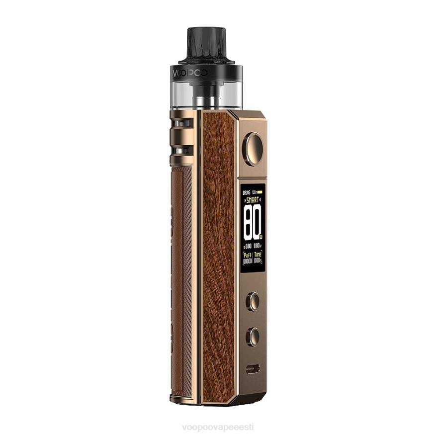 VOOPOO DRAG H80S kauna komplekt kuldne roosipuu VOOPOO vape pod eesti 08L8245