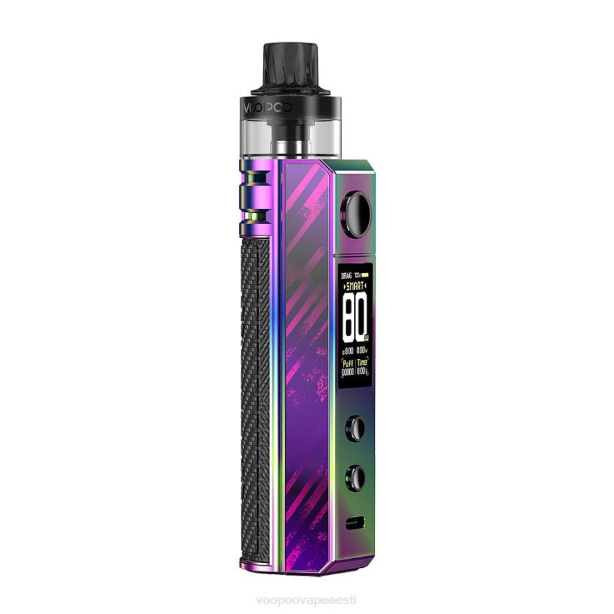 VOOPOO DRAG H80S kauna komplekt vikerkaar VOOPOO vape mod 08L8248