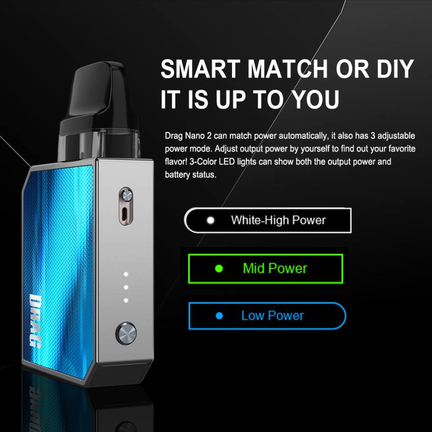 VOOPOO DRAG NANO 2 kauna komplekt roheline tee VOOPOO vape tallinn 08L8152