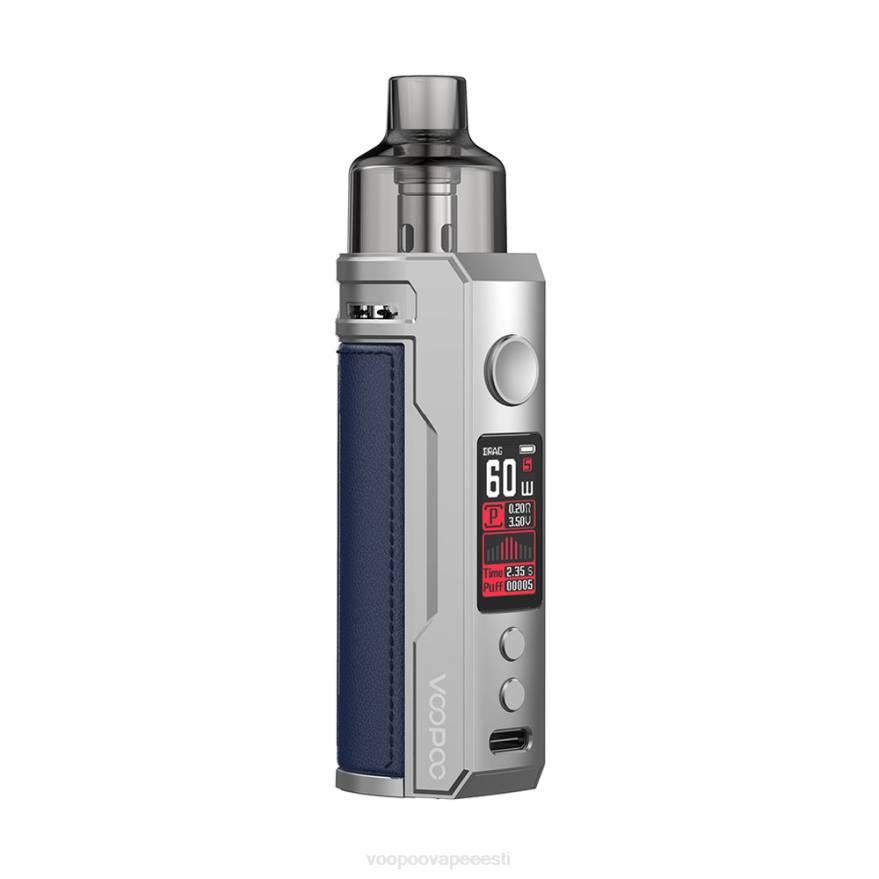 VOOPOO DRAG S pod mod komplekt hõbedane sinine VOOPOO eesti 08L8203