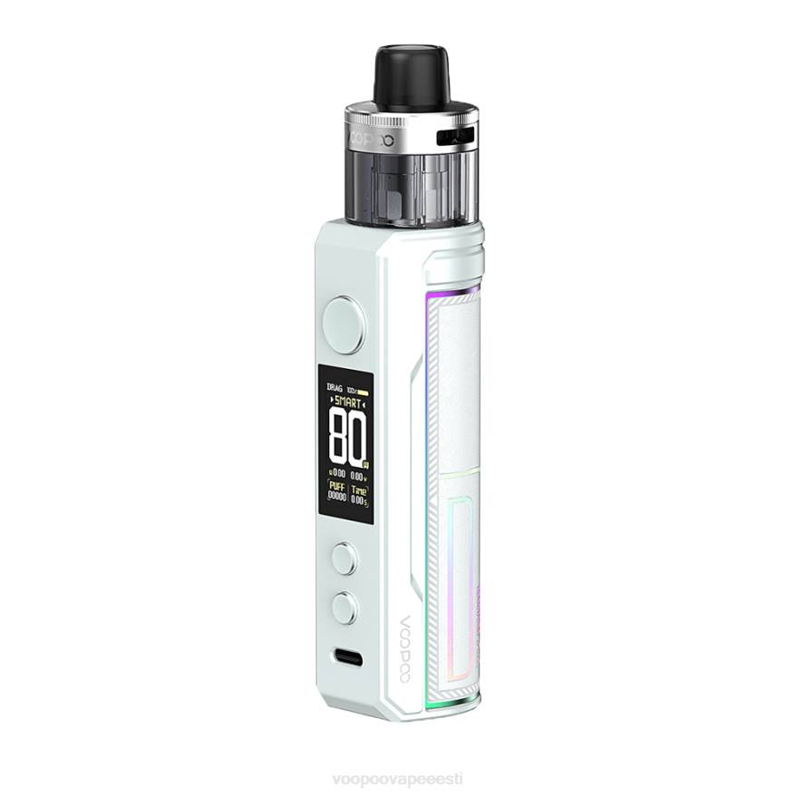 VOOPOO DRAG X2 pod mod pärl valge VOOPOO vape store 08L8229