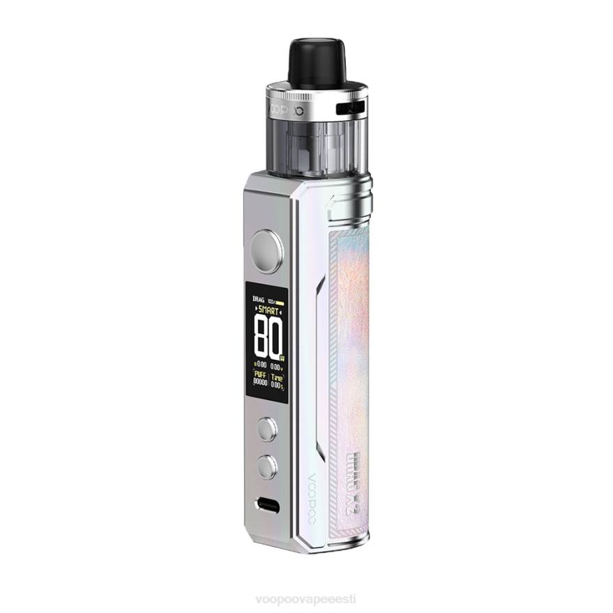 VOOPOO DRAG X2 pod mod värviline hõbe VOOPOO eesti 08L8153