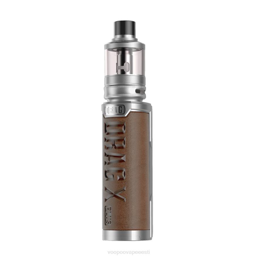 VOOPOO DRAG X PLUS professionaalne väljaanne hõbe+retropruun VOOPOO vape eesti 08L8281